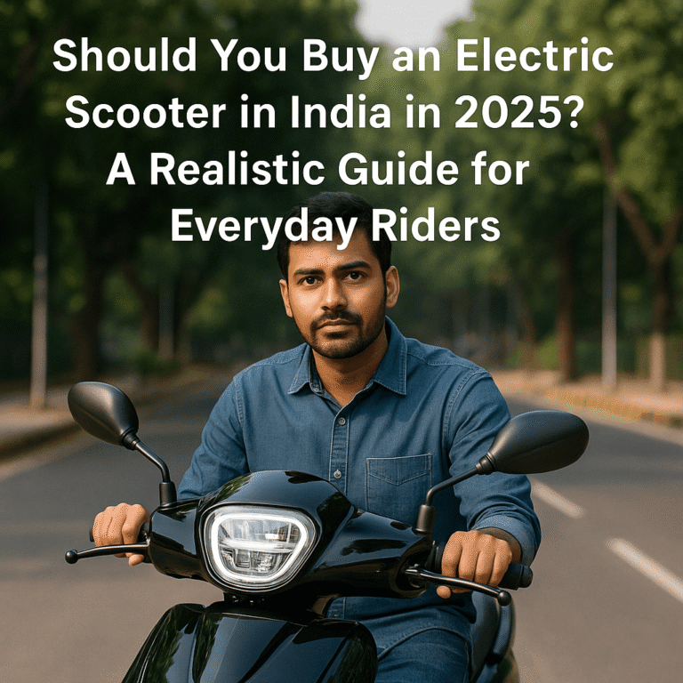 Should You Buy an Electric Scooter in India in 2025? A Realistic Guide for Everyday Riders