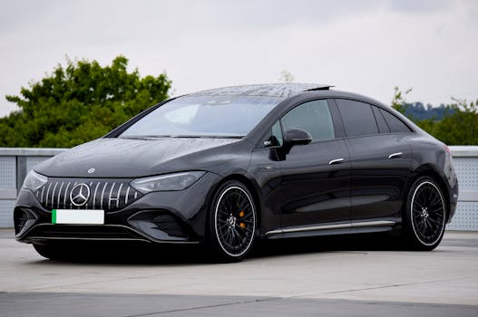 Mercedes-Benz EQE - electric car